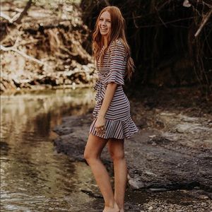 Impeccable Pig Wrap Dress